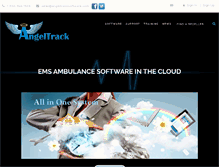 Tablet Screenshot of angeltracksoftware.com